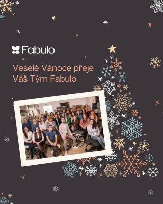 🎄 Veselé Vánoce od týmu Fabulo! ✨ 🎁 Vánoční svátky jsou ideální příležitostí k odpočinku, zklidnění a načerpání nové...